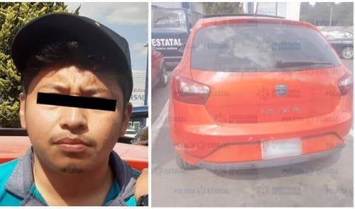 Detienen en Toluca, auto robado a víctima de secuestro y feminicidio